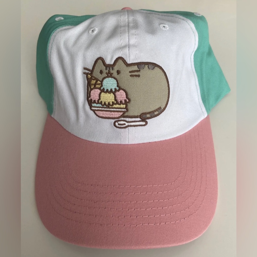 • PUSHEEN THE CAT • ICE CREAM DAD HAT